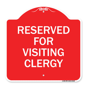 Reserved for Visiting Clergy