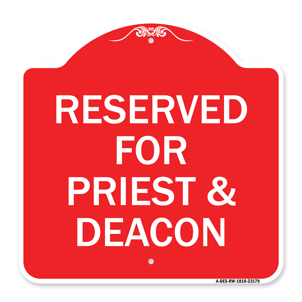 Reserved for Priest & Deacon