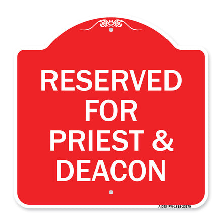 Reserved for Priest & Deacon