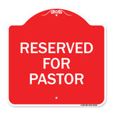 Reserved for Pastor