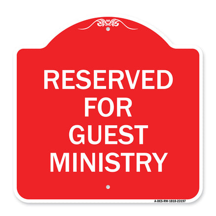 Reserved for Guest Ministry