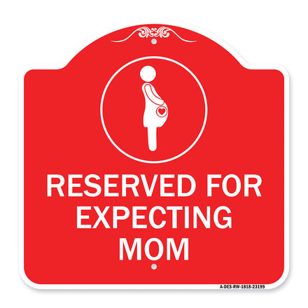 Reserved for Expecting Mom with Graphic