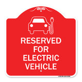 Reserved for Electric Vehicle (With Graphic)