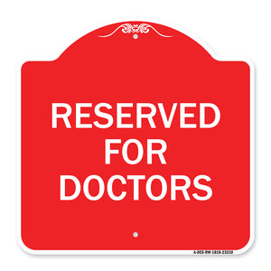 Reserved for Doctors