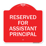 Reserved for Assistant Principal