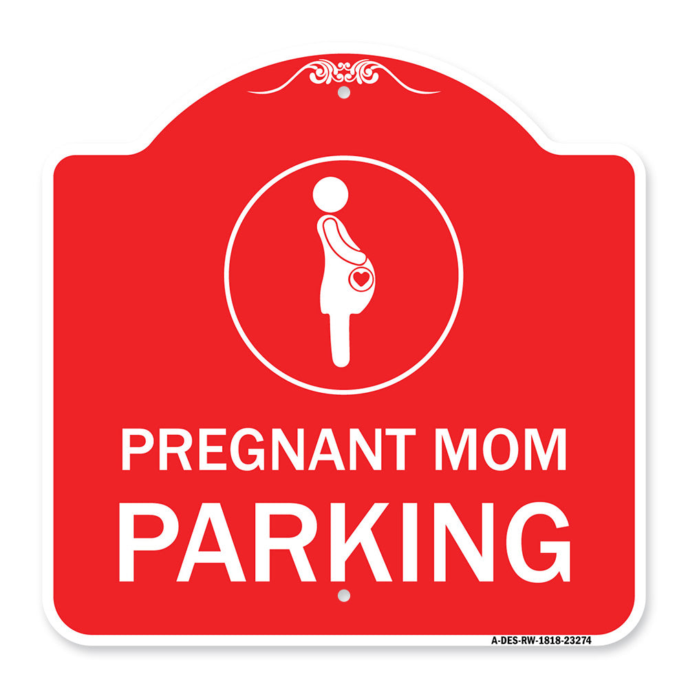 Pregnant Mom Parking (With Graphic)