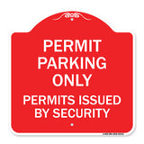 Permit Parking Only Permits Issued by Security
