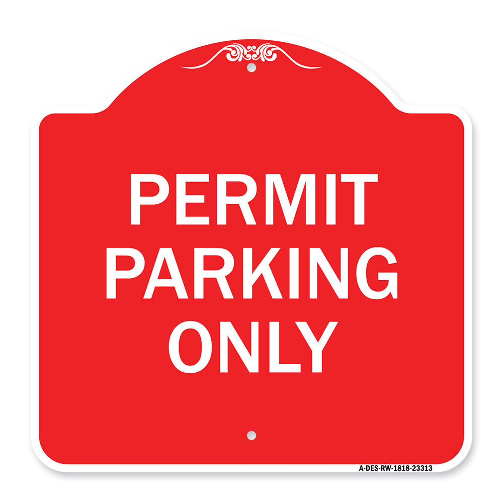Permit Parking Only