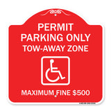 Permit Parking Only Tow-Away Zone Maximum Fine