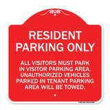 Parking Sign Resident Parking Only