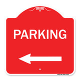 Parking Sign (Left Arrow)