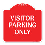 Parking Reserved Sign Visitor Parking Only