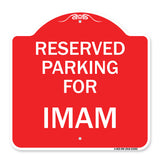 Parking Reserved for Imam