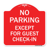 Parking Reserved for Guests Only