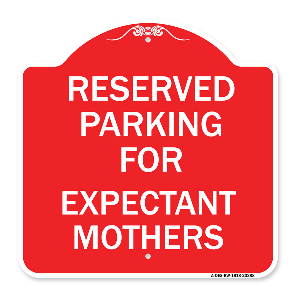 Parking Reserved for Expectant Mothers