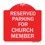 Parking Reserved for Church Member