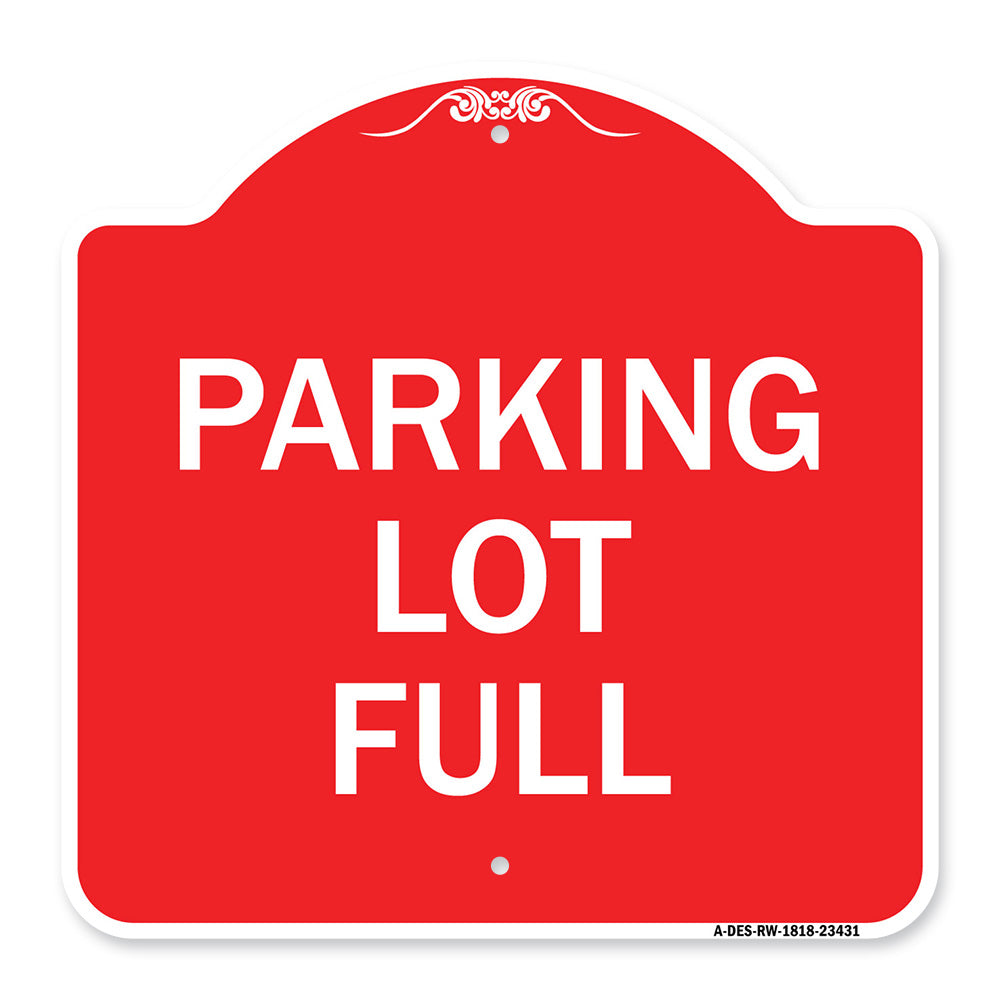 Parking Lot Full