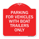 Parking for Vehicles with Boat Trailers Only
