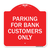 Parking for Bank Customers Only
