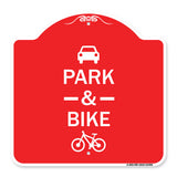 Park & Ride (With Bicycle Graphic