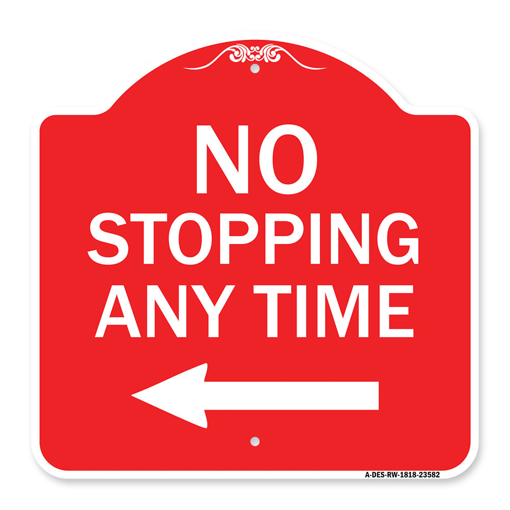 No Stopping Anytime with Arrow