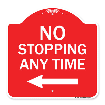 No Stopping Anytime with Arrow