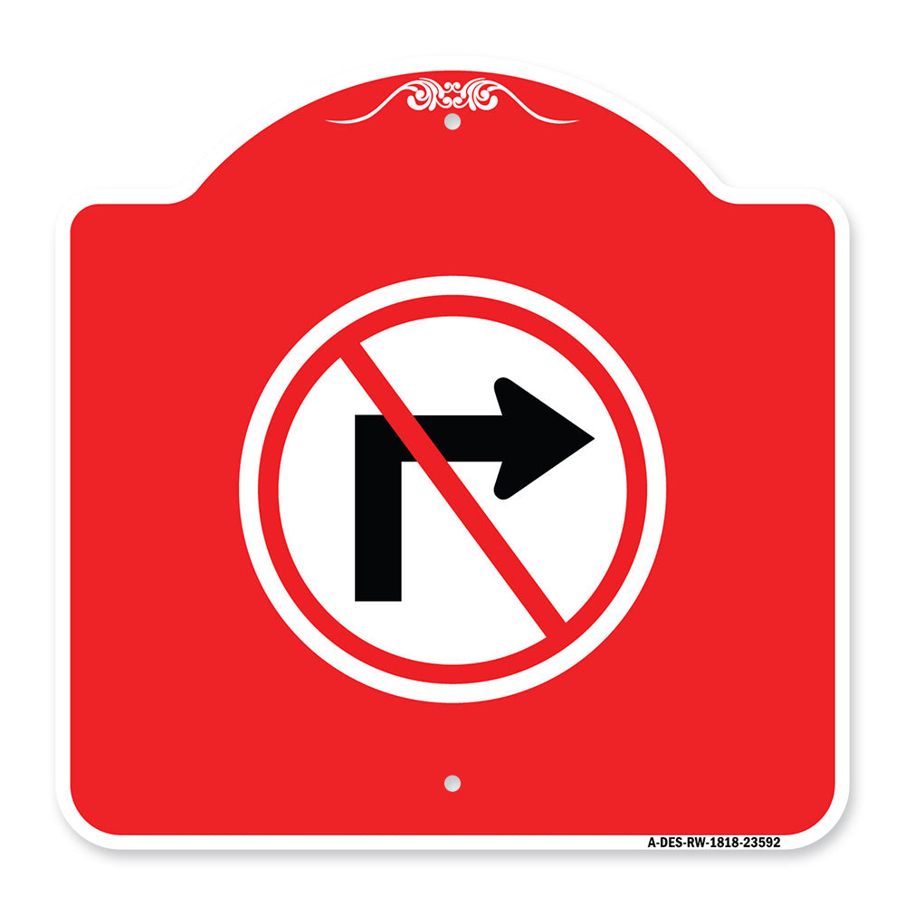 No Right Turn (Graphic Only)
