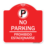 No Parking Prohibido Estacionar (No Parking Symbol)