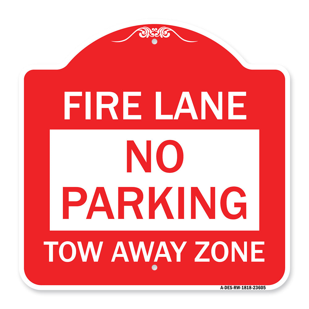 No Parking Tow-Away Zone