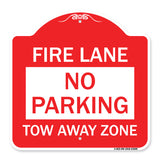 No Parking Tow-Away Zone