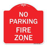 No Parking Fire Zone