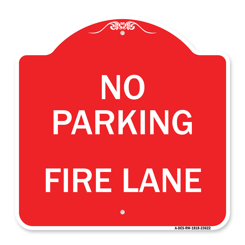 No Parking Fire Lane