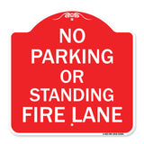 No Parking or Standing Fire Lane