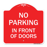 No Parking in Front of Doors