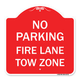 No Parking Fire Lane Tow Zone (K-1645)