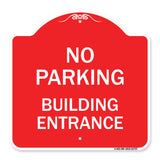 No Parking Building Entrance