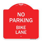 No Parking Bike Lane