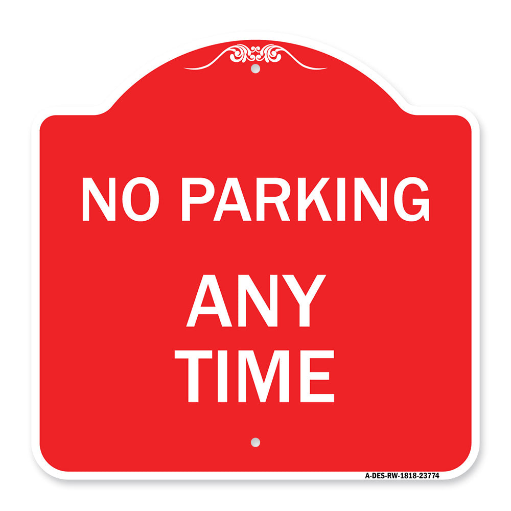 No Parking Anytime