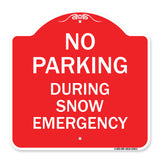 No Parking - During Snow Emergency