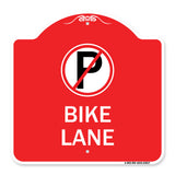 No Parking (Symbol) Bike Lane