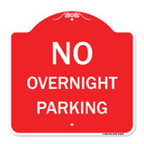 No Overnight Parking Sign