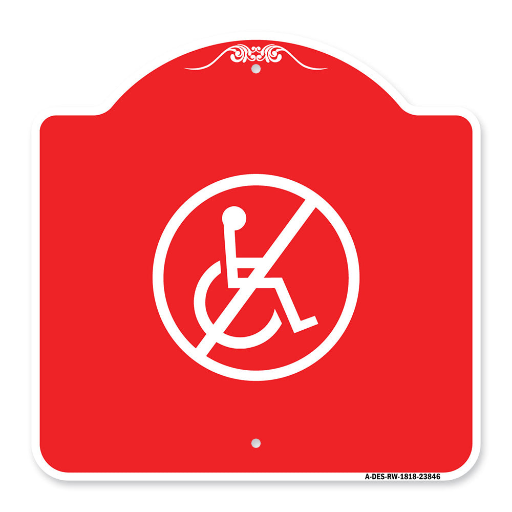No Handicap Symbol