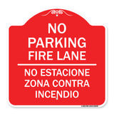 No Estacione Zona Contra Incendio