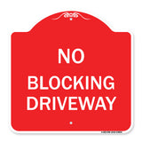 No Blocking Driveway