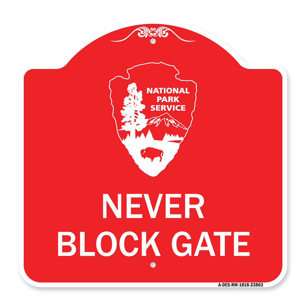 National Park Service - Permit Parking Only
