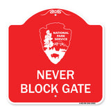 National Park Service - Permit Parking Only