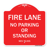 Michigan Fire Lane No Parking or Standing