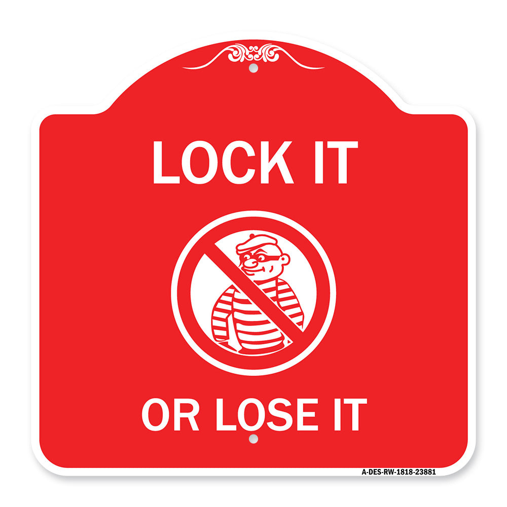 Lock It or Lose It (With Graphic)