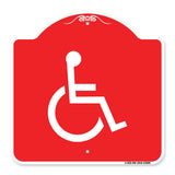 Large Handicapped Symbol