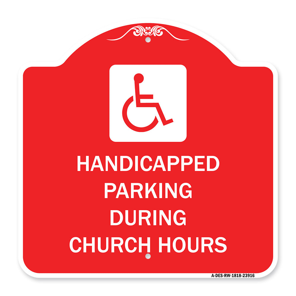 Handicapped Parking During Church Hours (With Graphic)
